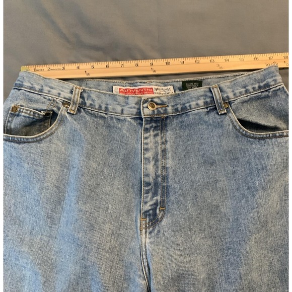 American Eagle Outfitters Jeans Mens 38x30 Blue Light Wash Straight Leg Classic - Picture 4 of 11